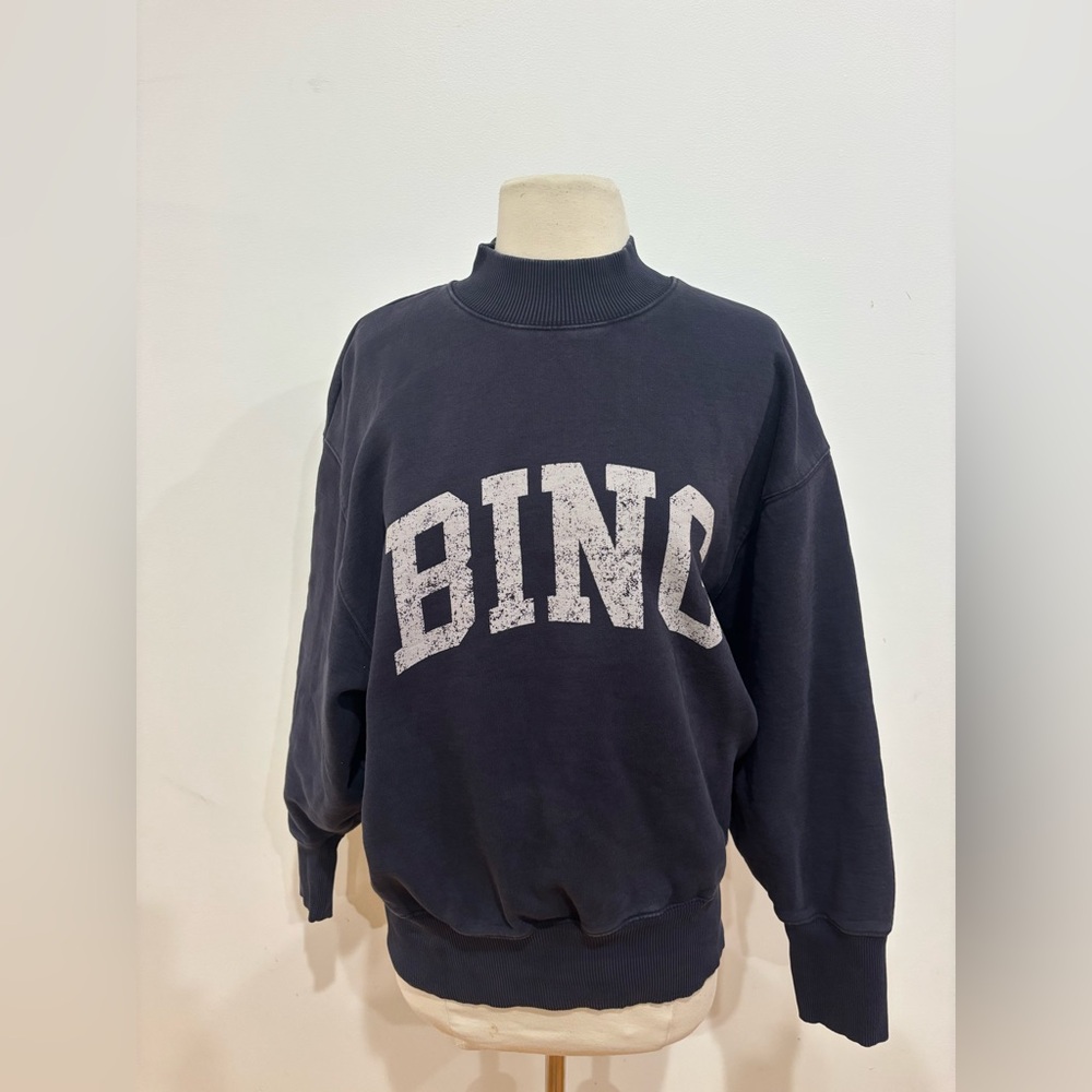 Anine Bing Bradie Sweatshirt, Size: S - Picture 7 of 13